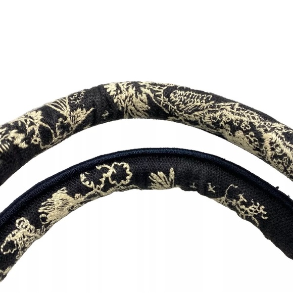 Christian Dior Book Tote Toile Canvas Bag Navy Small CHANEL bag & chanel wallet - Picture 12 of 13